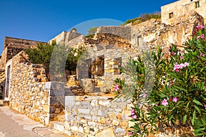 Spinalonga ruins