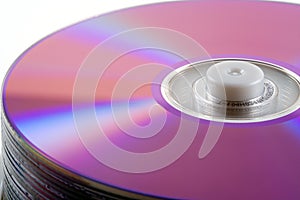 Spindle of CD's