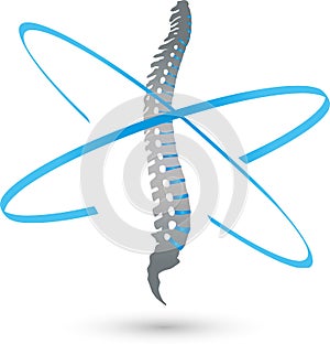 Spine and Circles, Orthopedics and Physiotherapy Logo photo