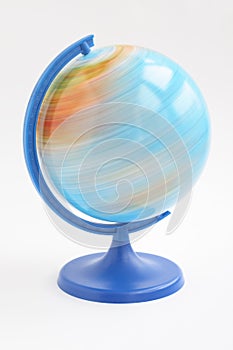Spining globe photo