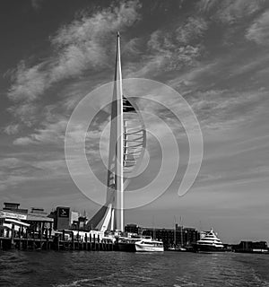 The Spinnaker Tower. Portsmouth Harbour,Hampshire England