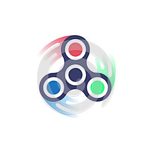 Spinner icon. Simple style