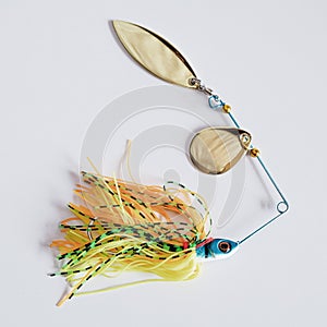 Spinnerbait ,a metal lure object