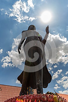 Spinning Buddha statue in Thailand