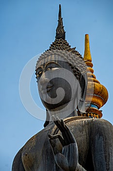 Spinning Buddha statue in Thailand