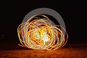 Spinning Burning Poi