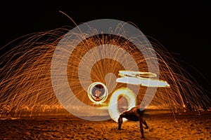 Spinning Burning Poi