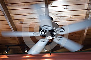 Spinning Ceiling Fan