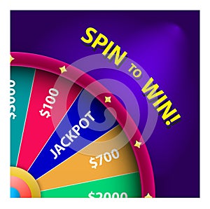 Spinning Fortune Wheel