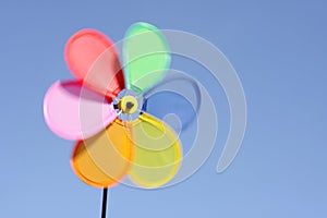 Spinning pinwheel toy