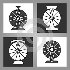 Spinning wheel icons