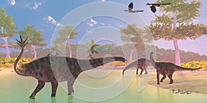 Spinophorosaurus Dinosaur River