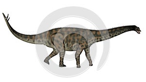 Spinophorosaurus dinosaur walking - 3D render