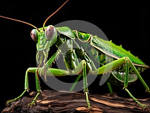 Spiny mantis  Made With Generative AI illustration