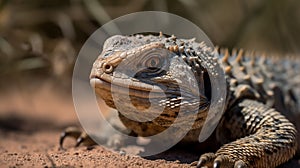 The Spiny Tailed Lizards of the Arid Regions