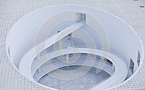 Spiral abstract architecture photo