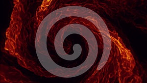 Spiral Abstract Raging Fire Inferno Background Loop