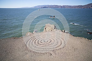 Spiral at the bay.