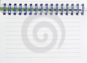 Spiral bound note pad