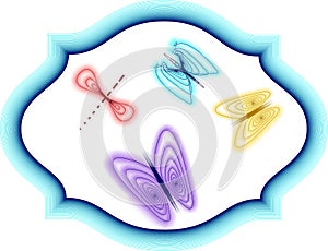 Spiral butterflies