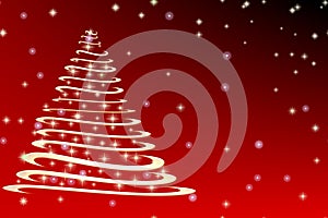 Spiral Christmas tree