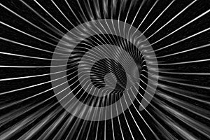 Spiral circle digital abstract