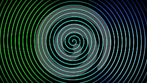 Spiral dark hypnotic background