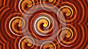 Spiral fireballs, abstract fractal wallpaper