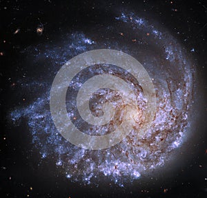 Spiral Galaxy NGC 2276 constellation Cepheus