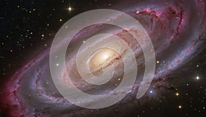 Spiral Galaxy in Space