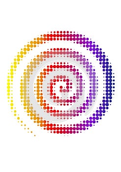 Spiral Halftone