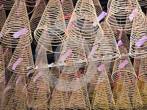 Spiral Incense at Thien Hau Temple