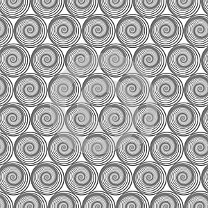 Spiral Line Geometric Ornament