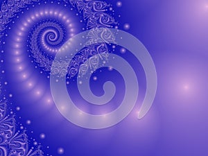 Spiral Misty Blue