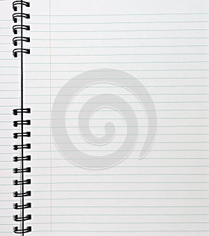 Spiral notebook