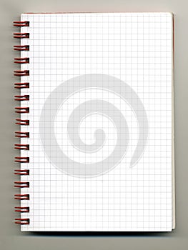Spiral notebook