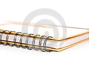 Spiral notebook for diary