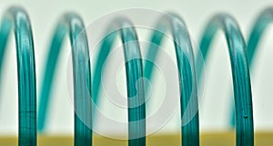 Spiral from a notepad