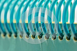 Spiral from a notepad