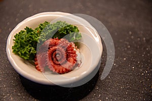 Spiral Octopus Sashimi