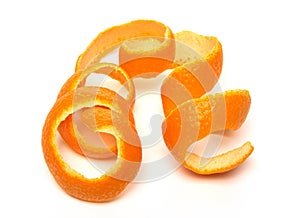 Spiral orange peel