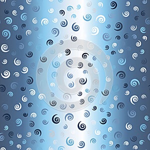 Spiral pattern. Seamless vector