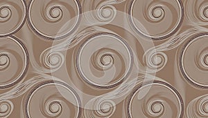 Spiral pattern texture, abstract design and swirl background, Stock Photo, Generative AI