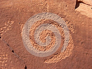 Spiral Petroglyph