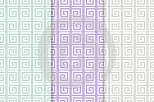 Spiral seamless pattern. Colored background