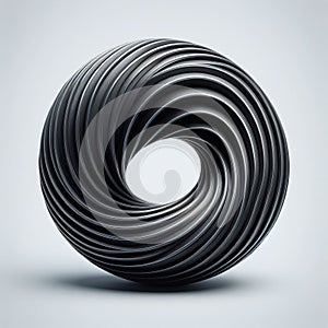 49 80. Spiral_ A shape resembling a coil or helix, wit photo