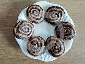 Brown espiral photo