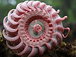 spiral-shaped form of Treponema pallidum