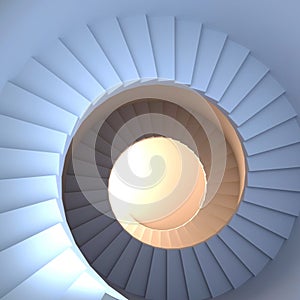 Spiral stair