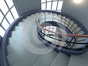 Spiral stair